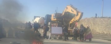 ABC reporta dos puntos de bloqueo en Oruro