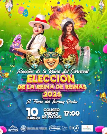 Hoy eligen a la Reina de Reinas 2026 del carnaval