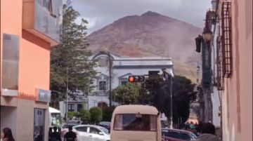 Se divisa otro posible hundimiento en el Cerro Rico