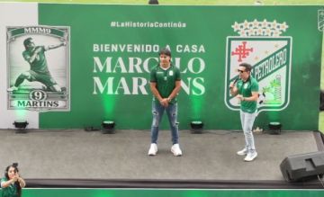 Marcelo Martins es presentado oficialmente en Oriente, su “primera casa”