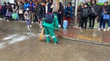 Emap realizó la limpieza en los recorridos de entradas carnavaleras
