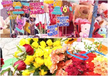 San Valentín: Comerciantes ofrecen variedad en detalles