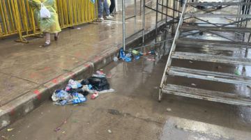 Emap realizó la limpieza en los recorridos de entradas carnavaleras