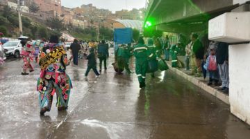 Emap realizó la limpieza en los recorridos de entradas carnavaleras