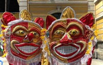 Farándula de Pepinos reivindicó al personaje icónico del carnaval paceño
