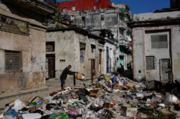 Emergencia en Cuba: montañas de basura y servicios paralizados por la falta de combustible