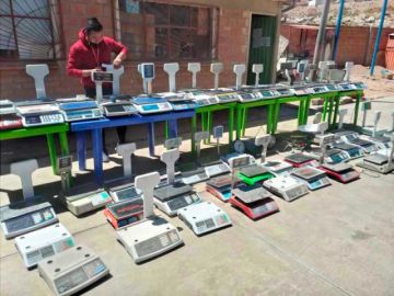 La Intendencia decomisa siete balanzas adulteradas