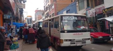 Micros que no tengan placas con radicatoria Potosí no podrán trabajar