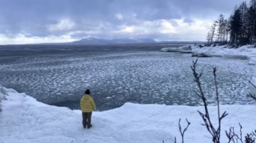 Rusia alerta sobre la trampa mortal del hielo del lago Baikal