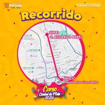 El recorrido será por la avenida Murillo.