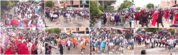Despiden al Carnaval con baile y juego con agua