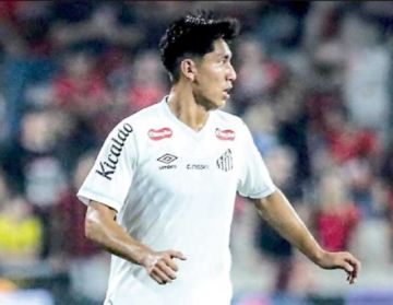 Miguelito jugó poco y el Santos fue eliminado