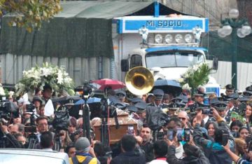 David Santalla ya descansa en el Cementerio de La Paz