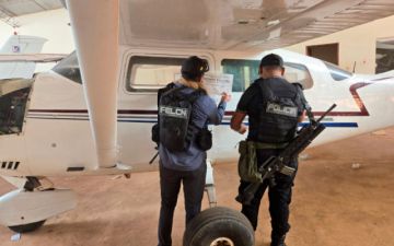 Confirman rastros de droga en cuatro avionetas intervenidas en San Ramón