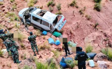 Sacaca: Accidente de transito devela tráfico de sustancias