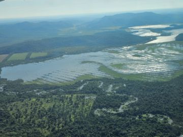 Gobierno activa evaluación aérea tras desborde del río San Julián