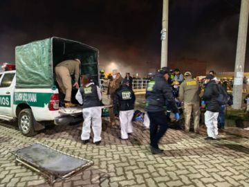 IDIF realizó 20 autopsias a víctimas del siniestro del avión Hércules en El Alto