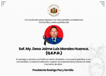Velan al suboficial de la FAB víctima de la tragedia del Hércules