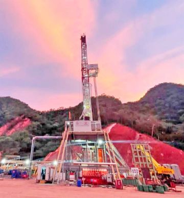 Campos de gas se alejan  de sus niveles máximos