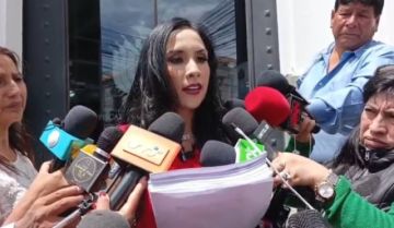 Brenda Lafuente presenta nueva denuncia contra Luis Arce
