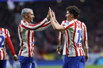 El Atlético golea al Tottenham y encarrila el pase a cuartos de la Champions
