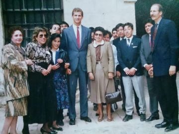El rey Felipe VI visitó Potosí en 1991