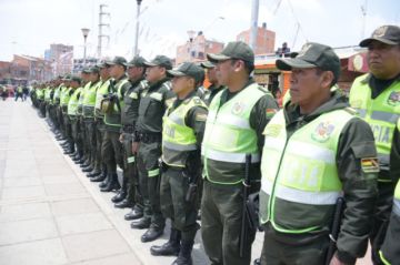 Reportan que 200 efectivos de la Policía se trasladan desde El Alto a Santa Cruz tras presunta captura de Marset
