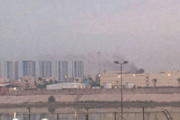 La embajada de EE.UU. en Bagdad recibe el impacto de un dron que provocó un incendio