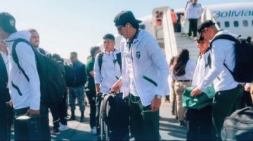 La selección nacional aterriza en Monterrey