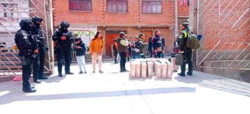 Efectivos de la Policía y Ejército fueron capacitados respecto a la cadena de seguridad.