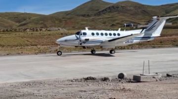 Se concreta el primer vuelo de aterrizaje en el aeropuerto de Potosí