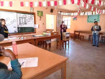Infraestructuras escolares serán recintos de votación hoy