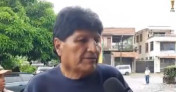 Evo Morales: “En Bolivia no hay democracia”