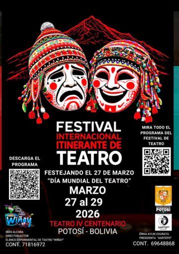El Festival  Itinerante de Teatro llega a Potosí