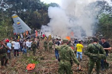 Un número indeterminado de fallecidos y 83 heridos en accidente de avión militar colombiano