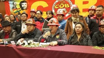 COB rechaza modificar la Ley del Trabajo y anuncia marcha nacional