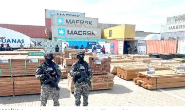 Decomisan en Arica carga de 68,7 toneladas de droga