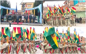Autoridades y premilitares estuvieron presentes en los actos.