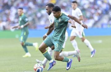 El lateral boliviano Diego Medina, uno de los destacados del partido de ayer.