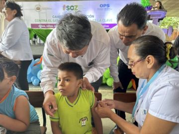 228.000 niños, adolescente y jóvenes Inmunizados contra el sarampión