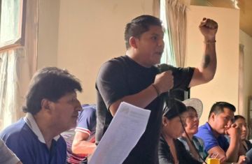 Loza anuncia que armará un bloque por el 50-50