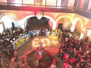 Potosí: la Hora del Planeta se vivió en la Casa de Moneda