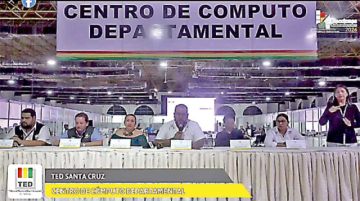 Santa Cruz frena cómputo debido a mesas anuladas