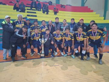 Boca Juniors logra el título del torneo de futsal en Potosí