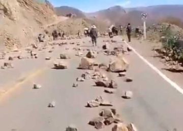 Reportan cinco puntos de bloqueo en norte potosino      