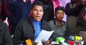 Yahuasi desconoce el retiro de su candidatura y convoca a movilizaciones