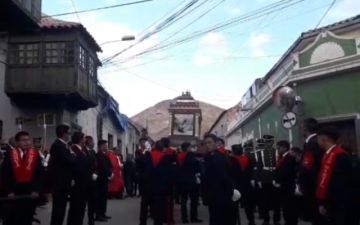 Potosí vive procesiones de Viernes Santo con fe y esperanza