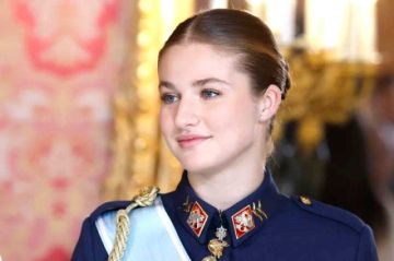 La princesa Leonor de España ultima su formación militar 