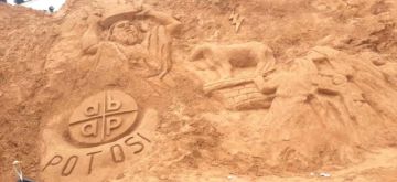 UATF plasma arte en festival nacional de esculturas en Oruro