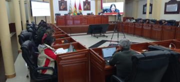 Asamblea legislativa de Potosí declara cuarto intermedio hasta las 11